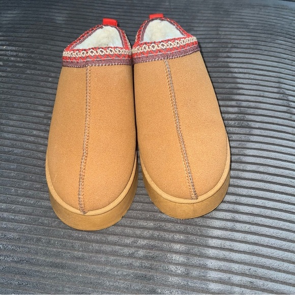 Women's Platform Slippers Mini Boots Tasman Slippers - Size 42 / US 9 - Picture 6 of 11